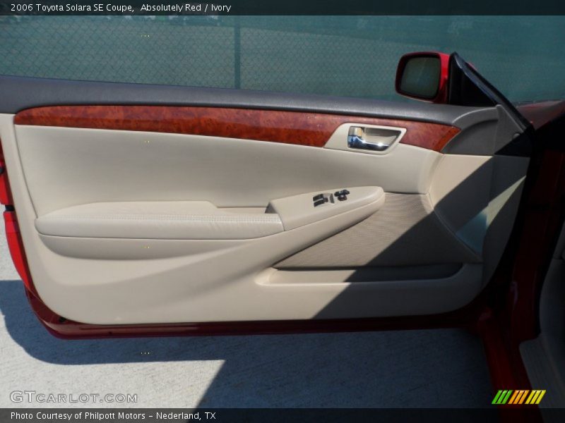 Absolutely Red / Ivory 2006 Toyota Solara SE Coupe