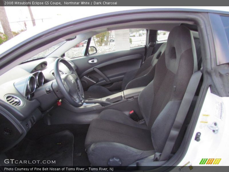 Northstar White / Dark Charcoal 2008 Mitsubishi Eclipse GS Coupe
