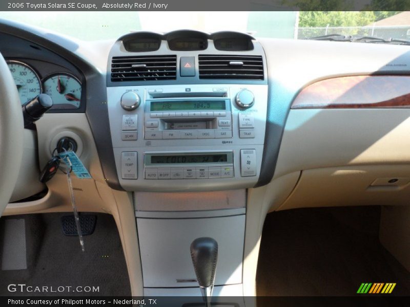 Absolutely Red / Ivory 2006 Toyota Solara SE Coupe