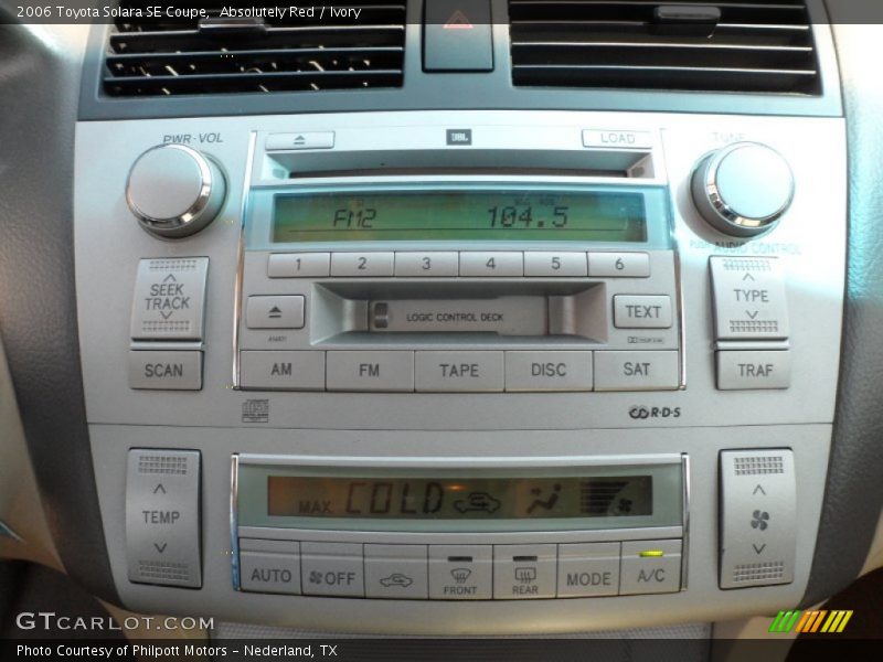 Absolutely Red / Ivory 2006 Toyota Solara SE Coupe