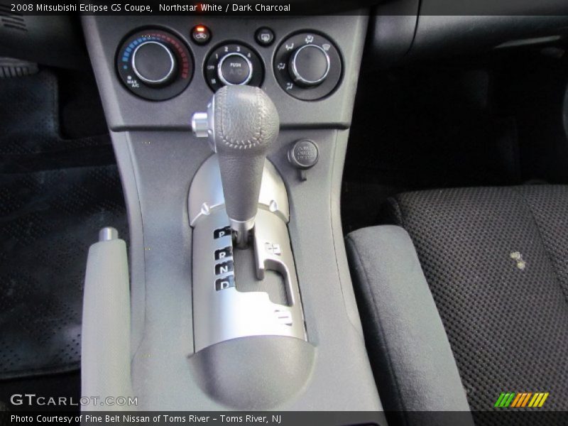 Northstar White / Dark Charcoal 2008 Mitsubishi Eclipse GS Coupe