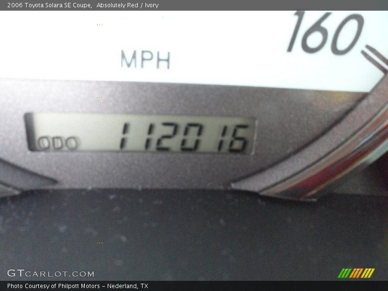 Absolutely Red / Ivory 2006 Toyota Solara SE Coupe