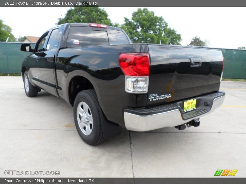 Black / Black 2012 Toyota Tundra SR5 Double Cab