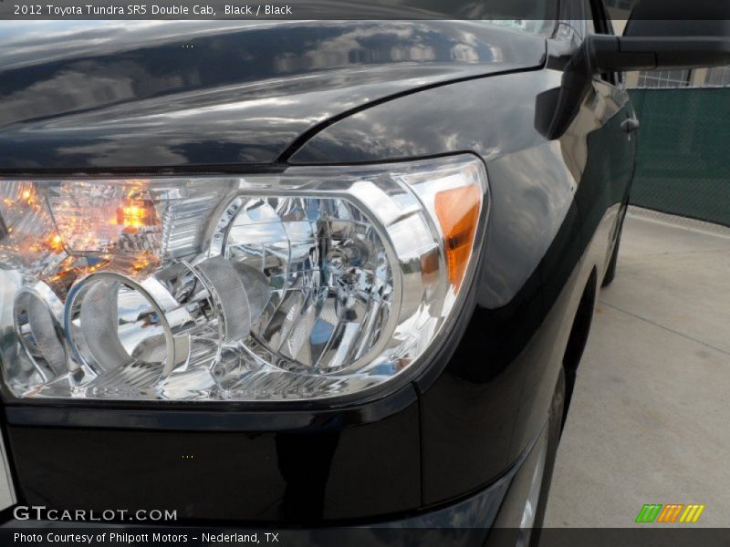 Black / Black 2012 Toyota Tundra SR5 Double Cab