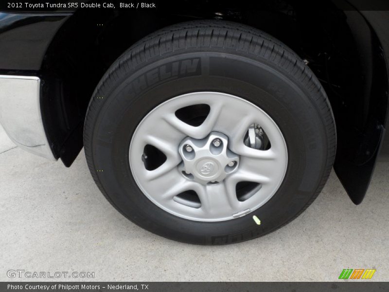 Black / Black 2012 Toyota Tundra SR5 Double Cab