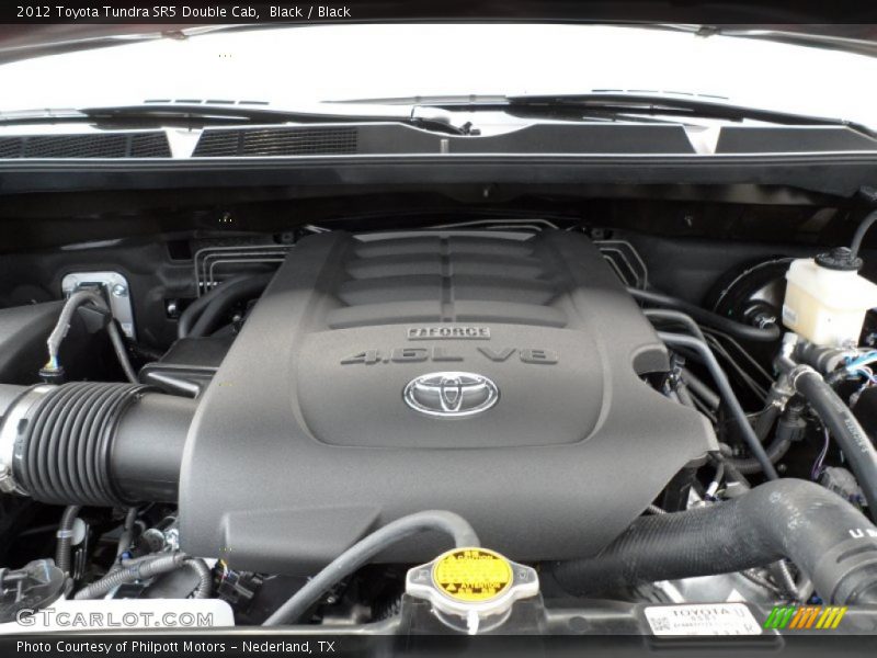 Black / Black 2012 Toyota Tundra SR5 Double Cab