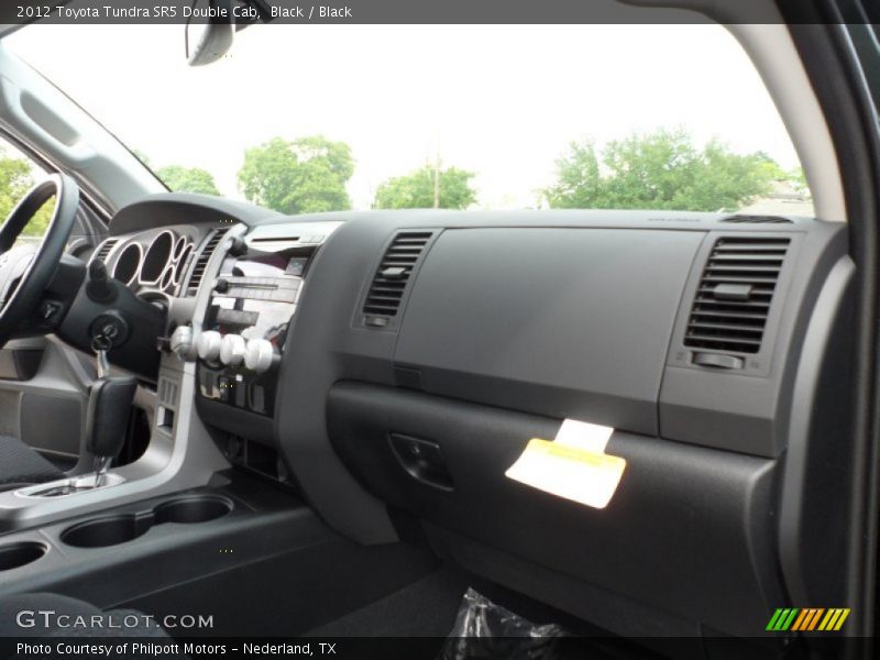 Black / Black 2012 Toyota Tundra SR5 Double Cab
