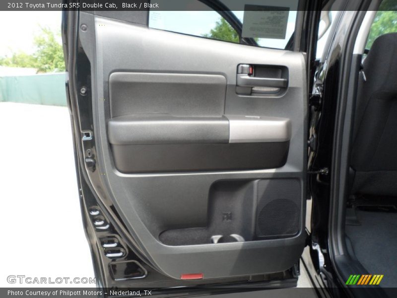 Black / Black 2012 Toyota Tundra SR5 Double Cab