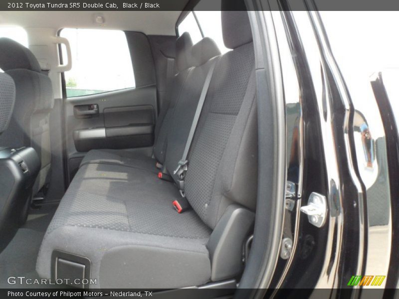 Black / Black 2012 Toyota Tundra SR5 Double Cab
