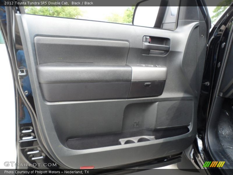 Black / Black 2012 Toyota Tundra SR5 Double Cab