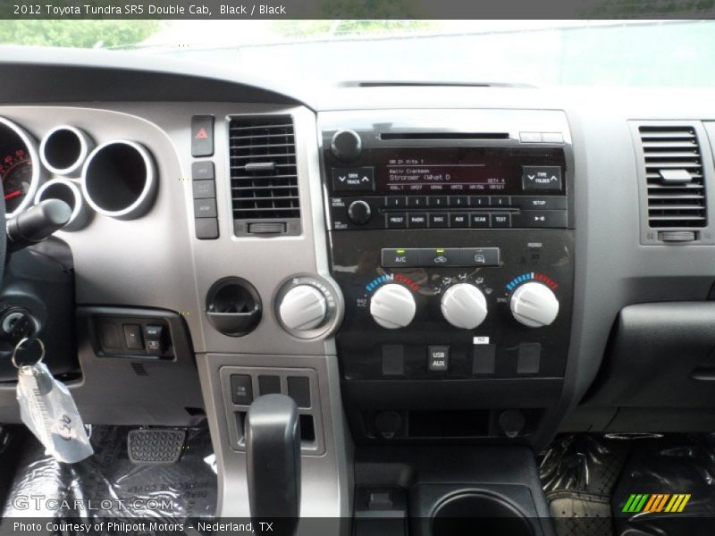Black / Black 2012 Toyota Tundra SR5 Double Cab