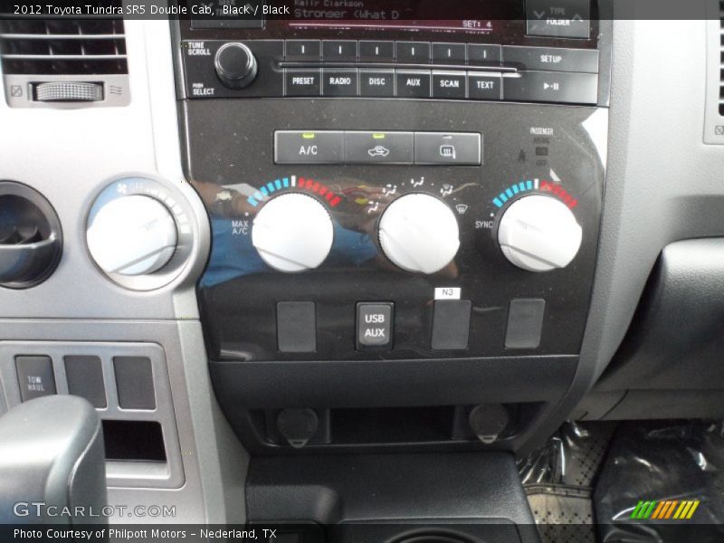 Black / Black 2012 Toyota Tundra SR5 Double Cab