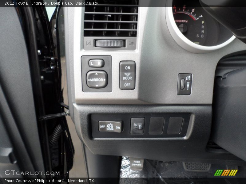 Black / Black 2012 Toyota Tundra SR5 Double Cab