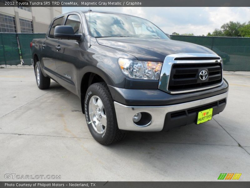 Magnetic Gray Metallic / Graphite 2012 Toyota Tundra SR5 TRD CrewMax