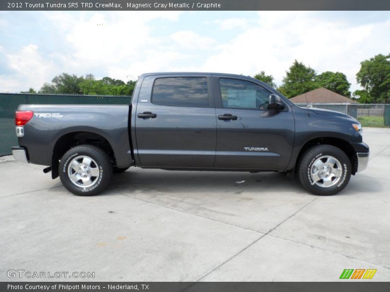 Magnetic Gray Metallic / Graphite 2012 Toyota Tundra SR5 TRD CrewMax