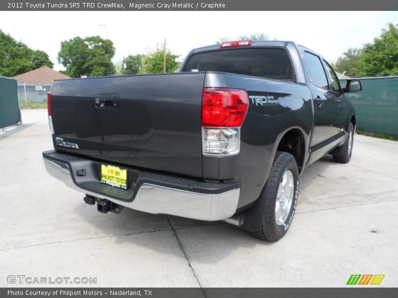 Magnetic Gray Metallic / Graphite 2012 Toyota Tundra SR5 TRD CrewMax
