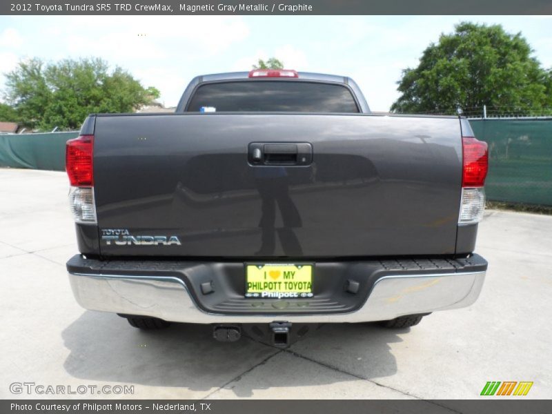 Magnetic Gray Metallic / Graphite 2012 Toyota Tundra SR5 TRD CrewMax
