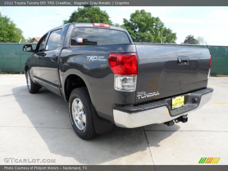 Magnetic Gray Metallic / Graphite 2012 Toyota Tundra SR5 TRD CrewMax