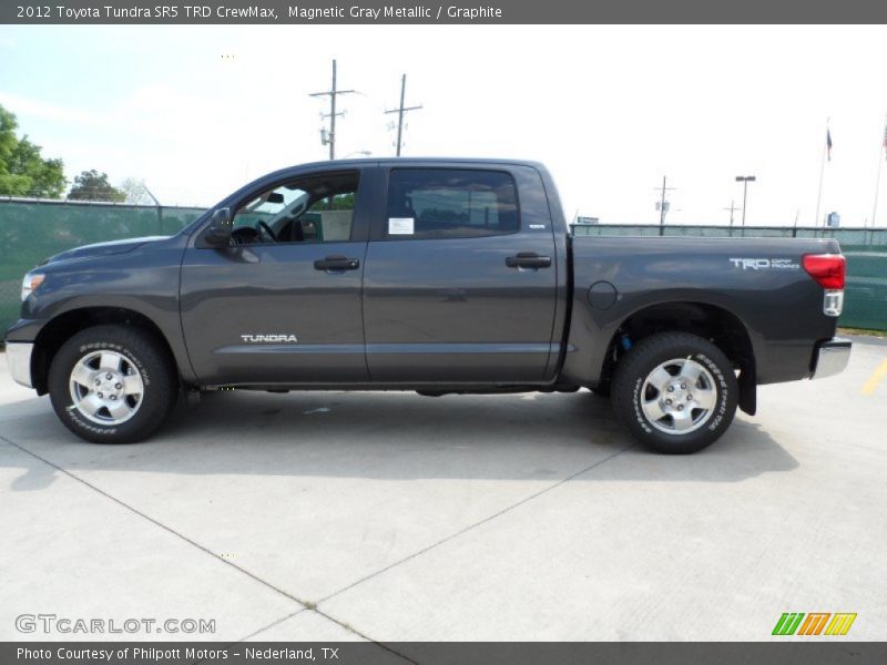 Magnetic Gray Metallic / Graphite 2012 Toyota Tundra SR5 TRD CrewMax