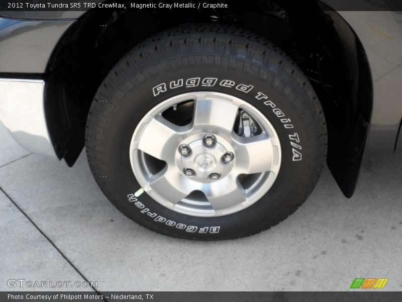 Magnetic Gray Metallic / Graphite 2012 Toyota Tundra SR5 TRD CrewMax