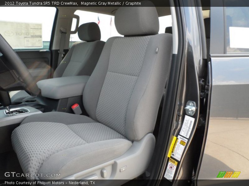 Magnetic Gray Metallic / Graphite 2012 Toyota Tundra SR5 TRD CrewMax
