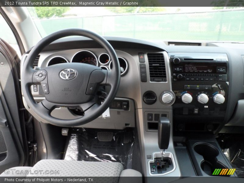 Magnetic Gray Metallic / Graphite 2012 Toyota Tundra SR5 TRD CrewMax