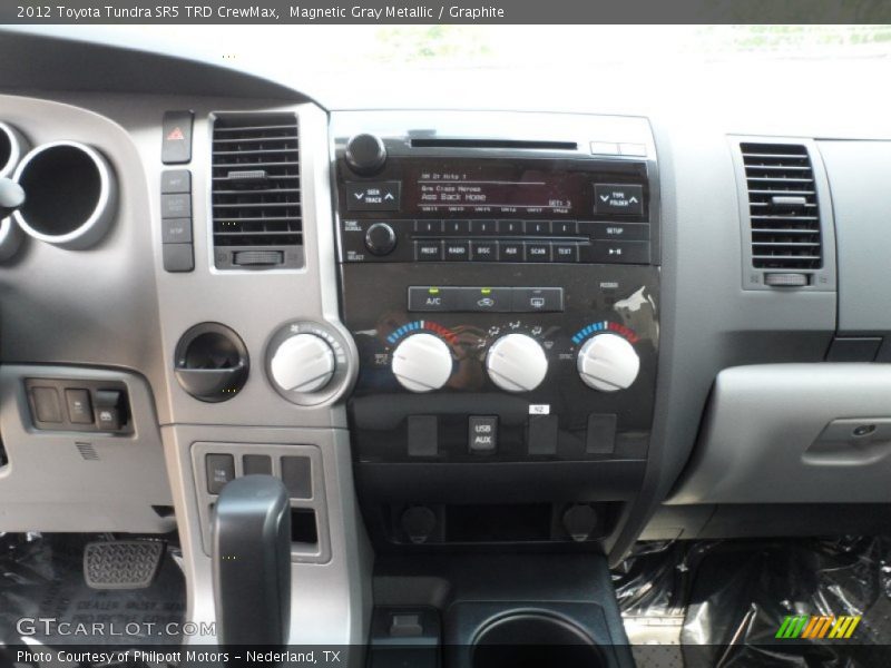 Magnetic Gray Metallic / Graphite 2012 Toyota Tundra SR5 TRD CrewMax