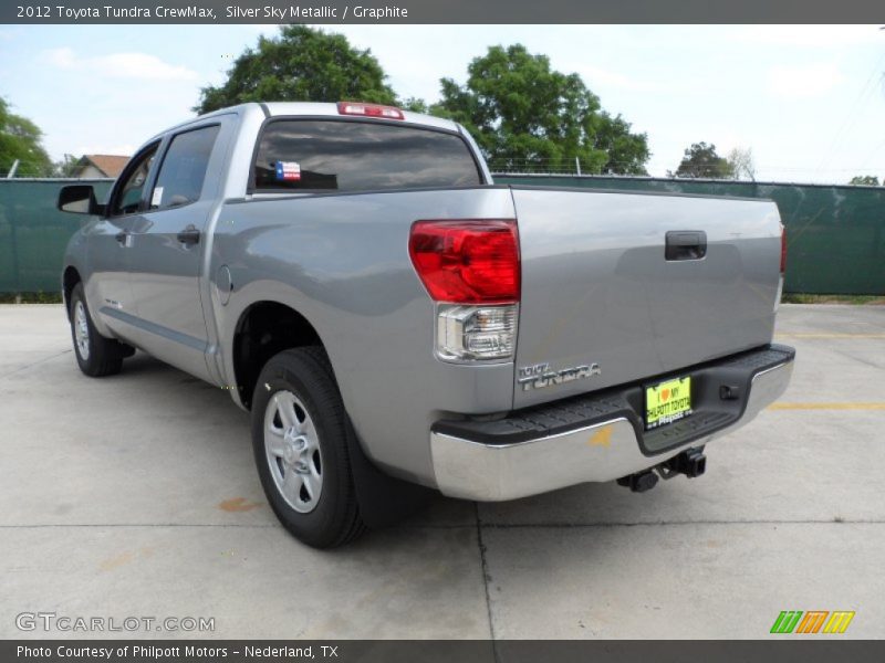 Silver Sky Metallic / Graphite 2012 Toyota Tundra CrewMax