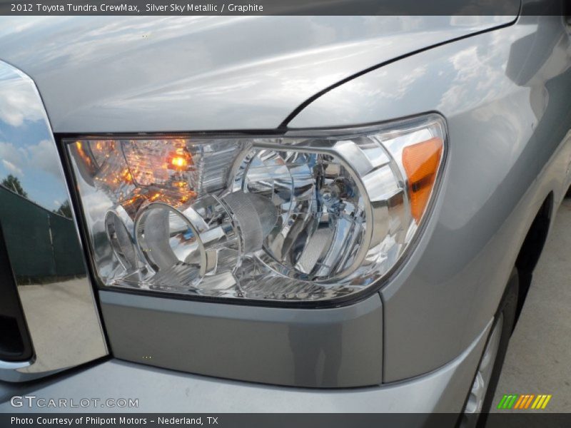 Silver Sky Metallic / Graphite 2012 Toyota Tundra CrewMax