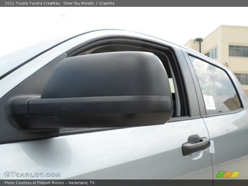 Silver Sky Metallic / Graphite 2012 Toyota Tundra CrewMax
