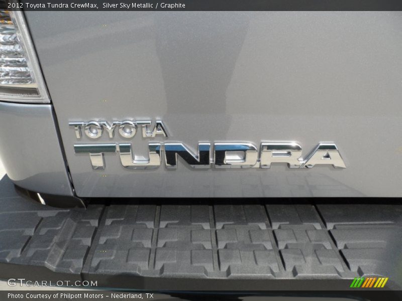 Silver Sky Metallic / Graphite 2012 Toyota Tundra CrewMax