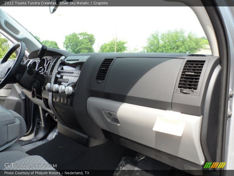 Silver Sky Metallic / Graphite 2012 Toyota Tundra CrewMax