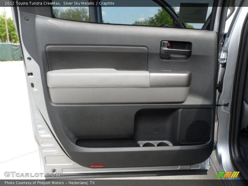 Silver Sky Metallic / Graphite 2012 Toyota Tundra CrewMax