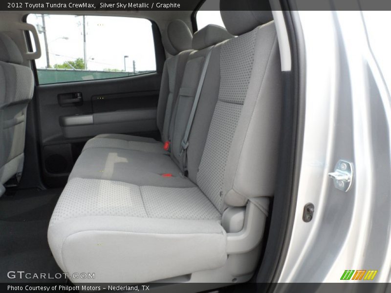 Silver Sky Metallic / Graphite 2012 Toyota Tundra CrewMax
