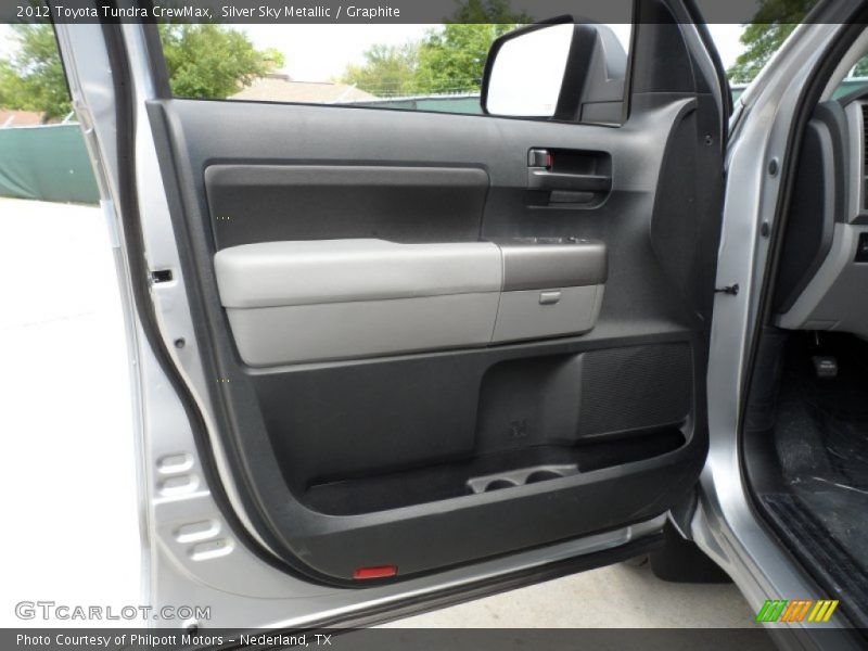 Silver Sky Metallic / Graphite 2012 Toyota Tundra CrewMax