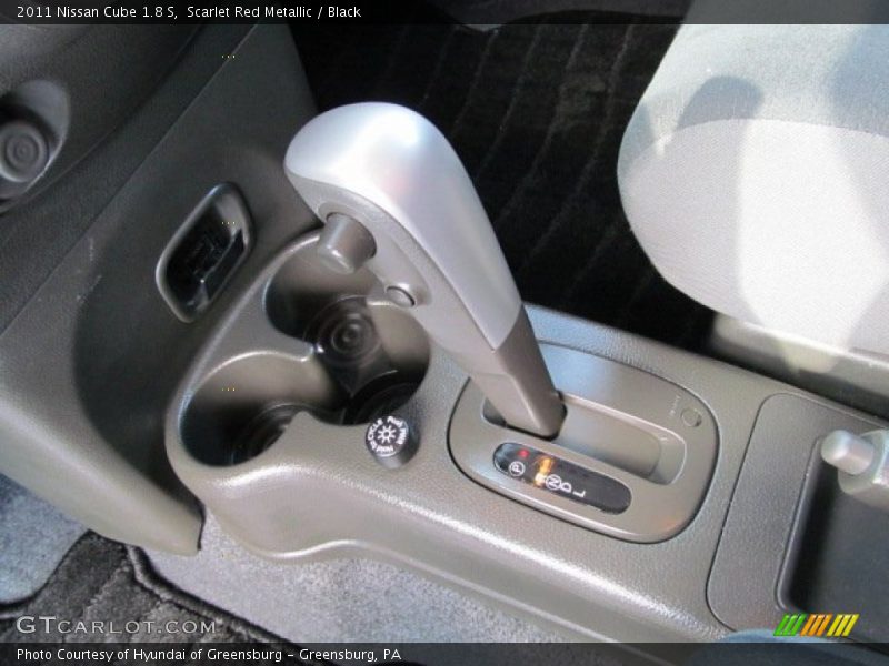 Scarlet Red Metallic / Black 2011 Nissan Cube 1.8 S