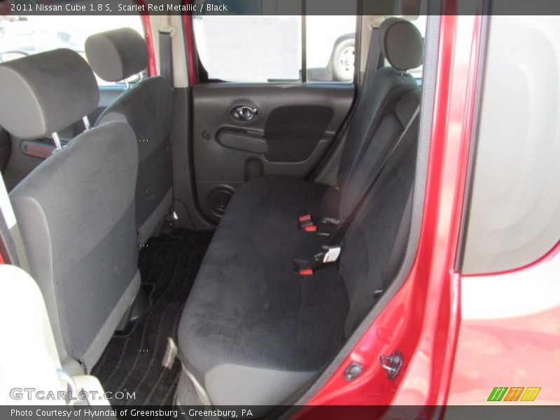 Scarlet Red Metallic / Black 2011 Nissan Cube 1.8 S
