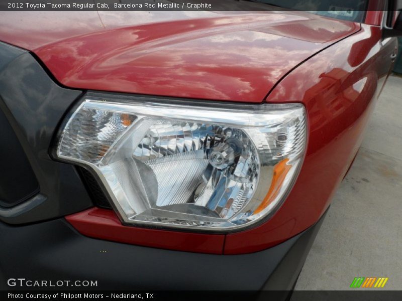 Barcelona Red Metallic / Graphite 2012 Toyota Tacoma Regular Cab