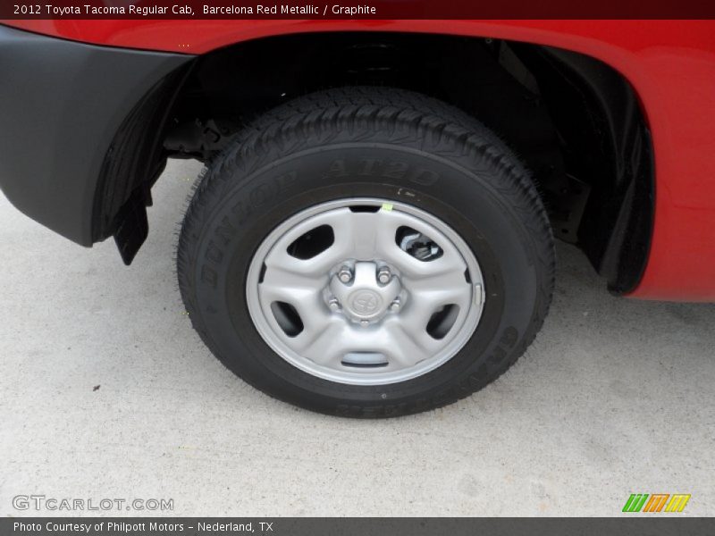 Barcelona Red Metallic / Graphite 2012 Toyota Tacoma Regular Cab