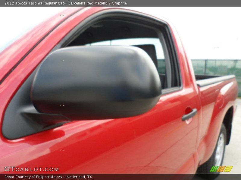 Barcelona Red Metallic / Graphite 2012 Toyota Tacoma Regular Cab