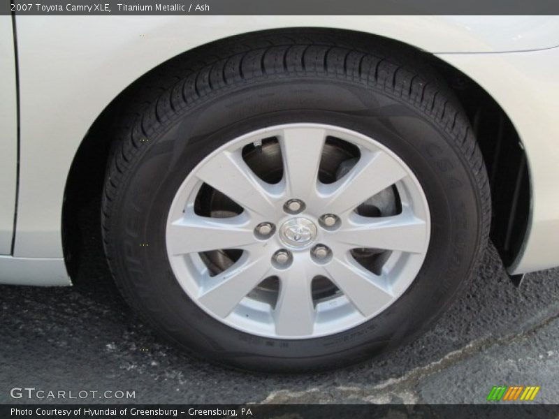 Titanium Metallic / Ash 2007 Toyota Camry XLE