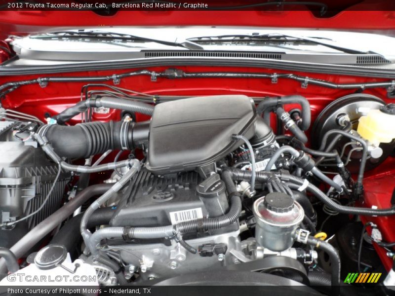 Barcelona Red Metallic / Graphite 2012 Toyota Tacoma Regular Cab