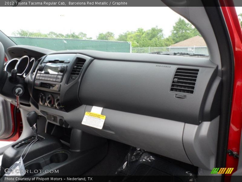 Barcelona Red Metallic / Graphite 2012 Toyota Tacoma Regular Cab