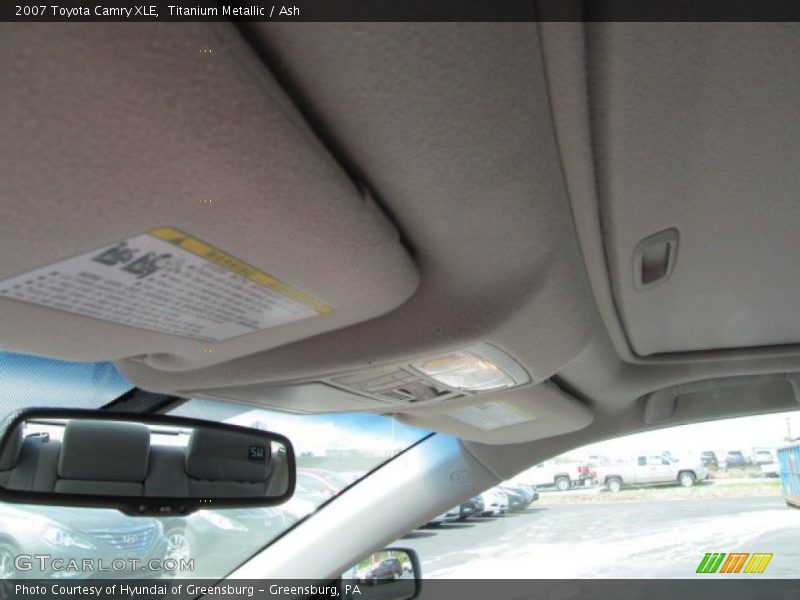 Titanium Metallic / Ash 2007 Toyota Camry XLE