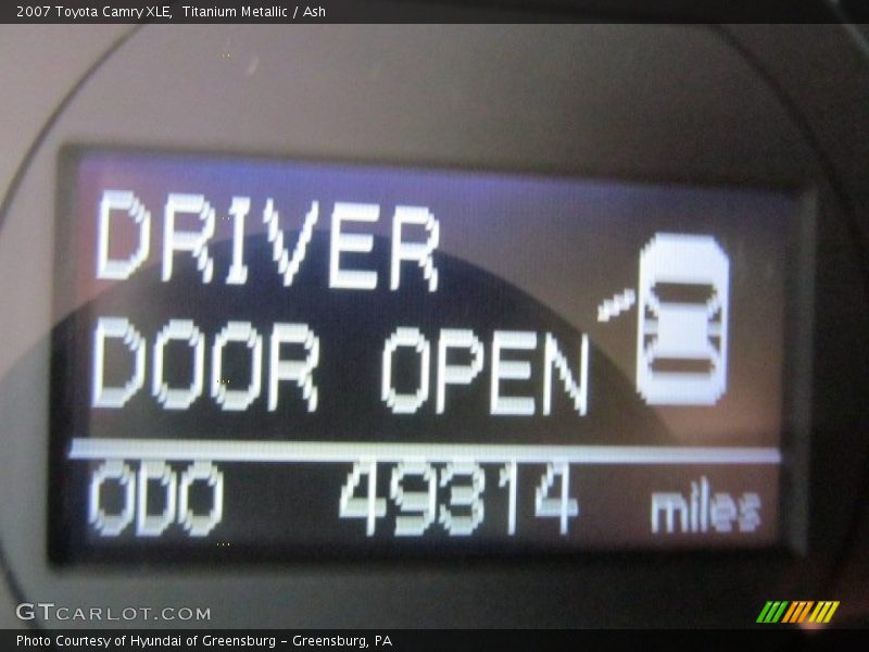 Titanium Metallic / Ash 2007 Toyota Camry XLE