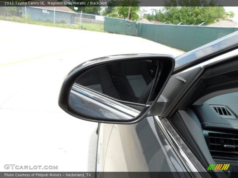 Magnetic Gray Metallic / Black/Ash 2012 Toyota Camry SE