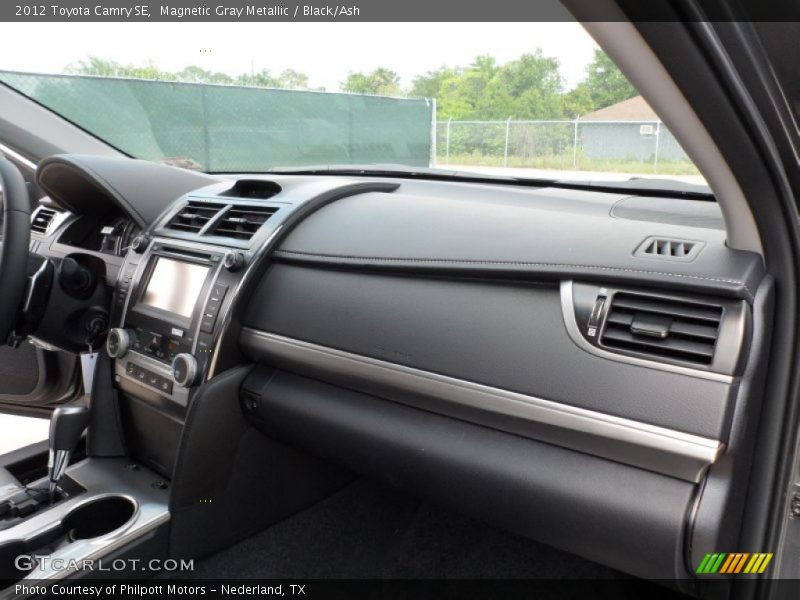 Magnetic Gray Metallic / Black/Ash 2012 Toyota Camry SE