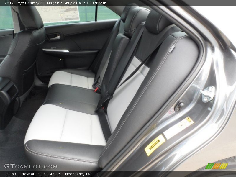 Magnetic Gray Metallic / Black/Ash 2012 Toyota Camry SE