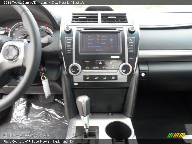 Magnetic Gray Metallic / Black/Ash 2012 Toyota Camry SE