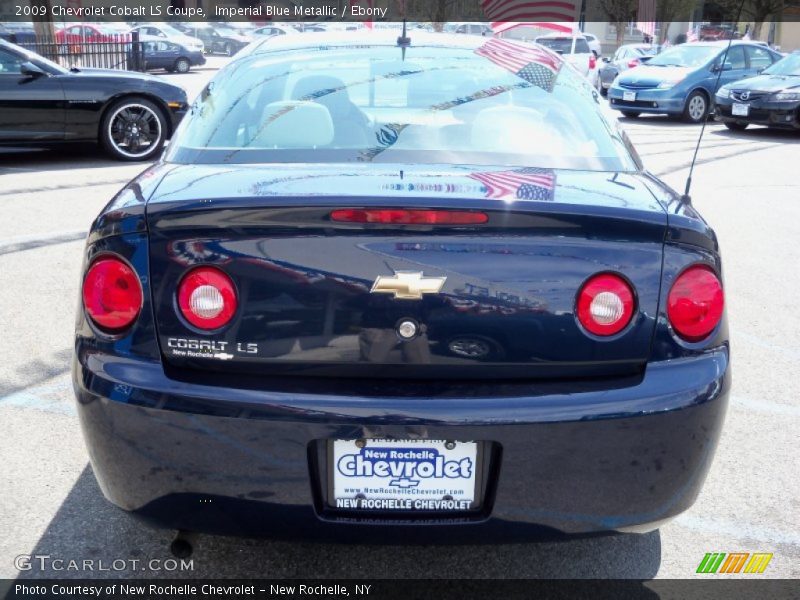 Imperial Blue Metallic / Ebony 2009 Chevrolet Cobalt LS Coupe